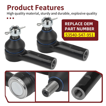 Tie Rod End Kit for Honda Pioneer 700/700-4 (2014–2024)