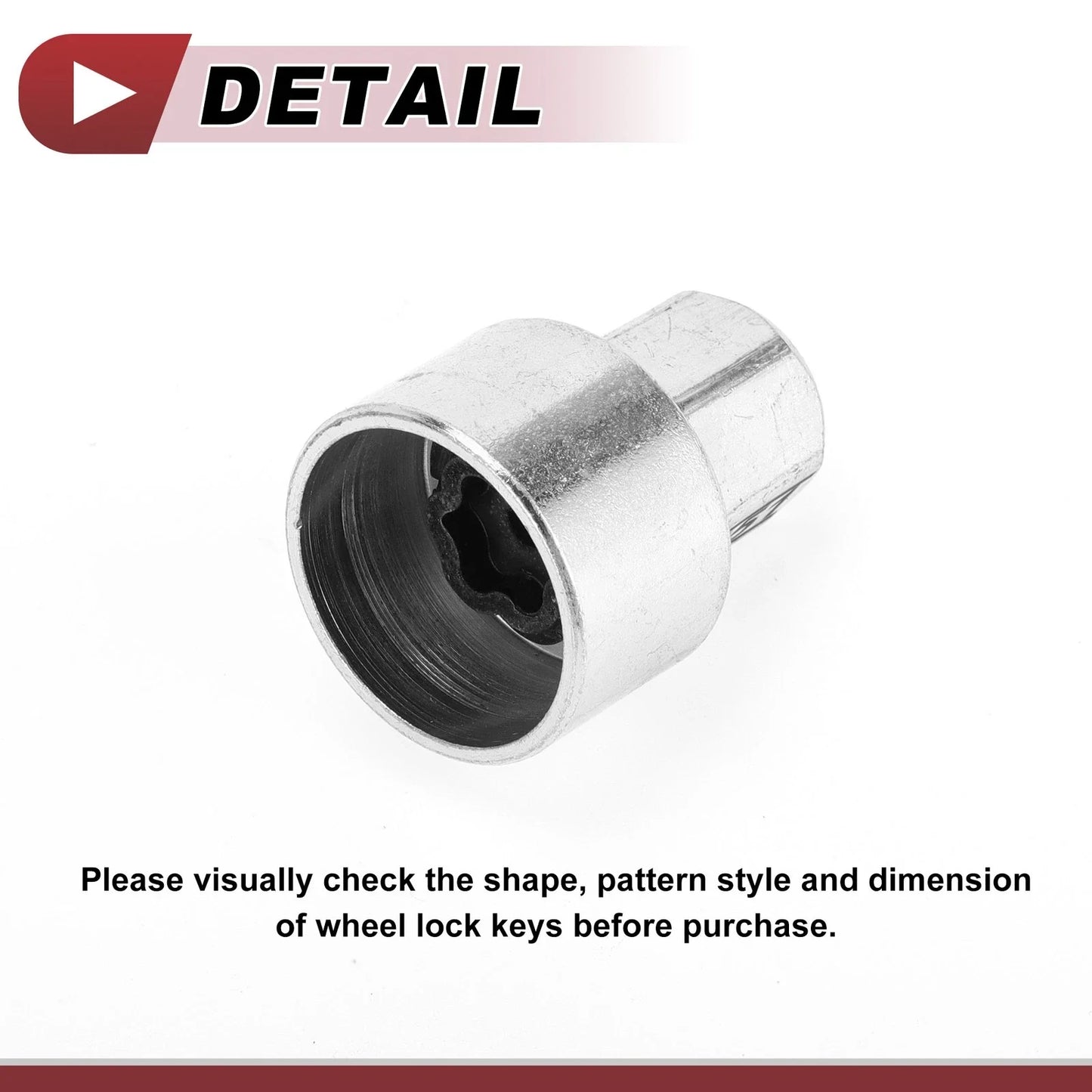 Set Wheel Lock Lug Nut Anti-theft Key Socket M14������1.25 Bolt for BMW