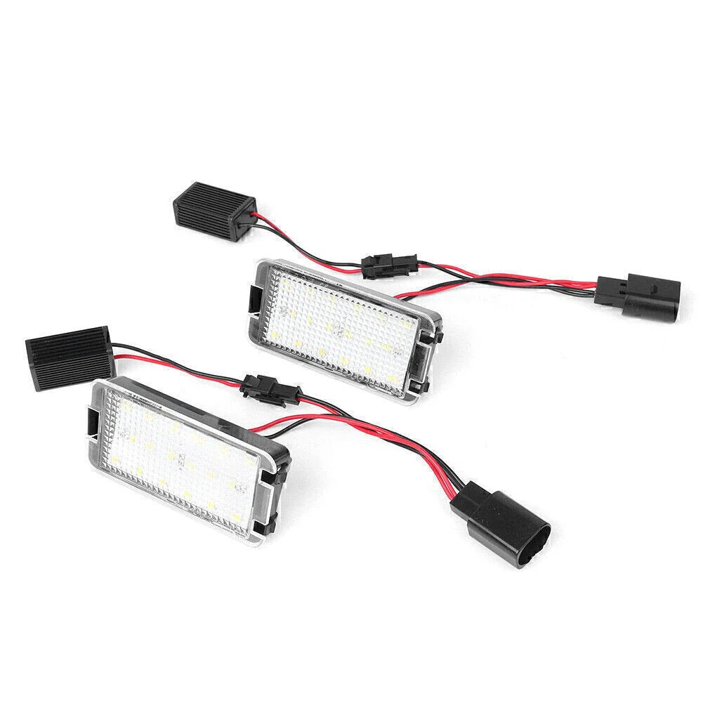 LED License Plate Lights for Seat Arosa Ibiza Cordoba Leon Toledo (2003-2009)