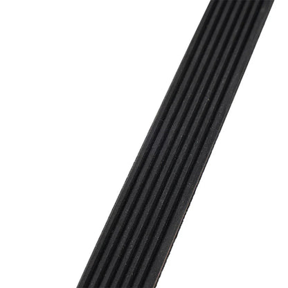 6 x Concave Convex Rubber Transmission Belts for Wheel Balance Machine Black