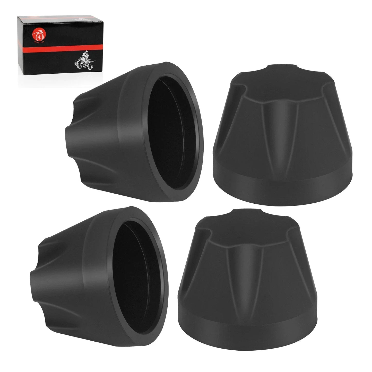 Set of 4 Wheel Hub Caps for Yamaha Big Bear 250/350
