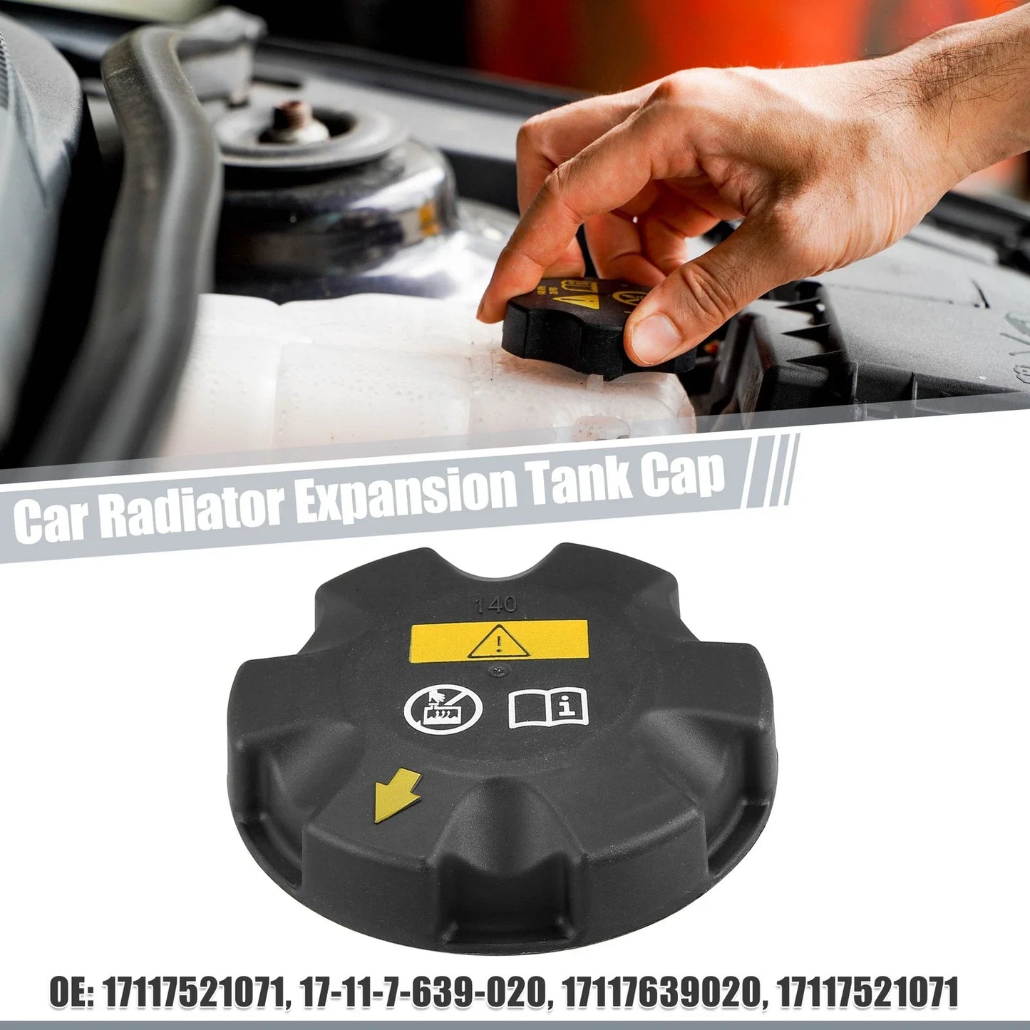 Radiator Coolant Reservoir Tank Cap for BMW 320i 328i 330i F30