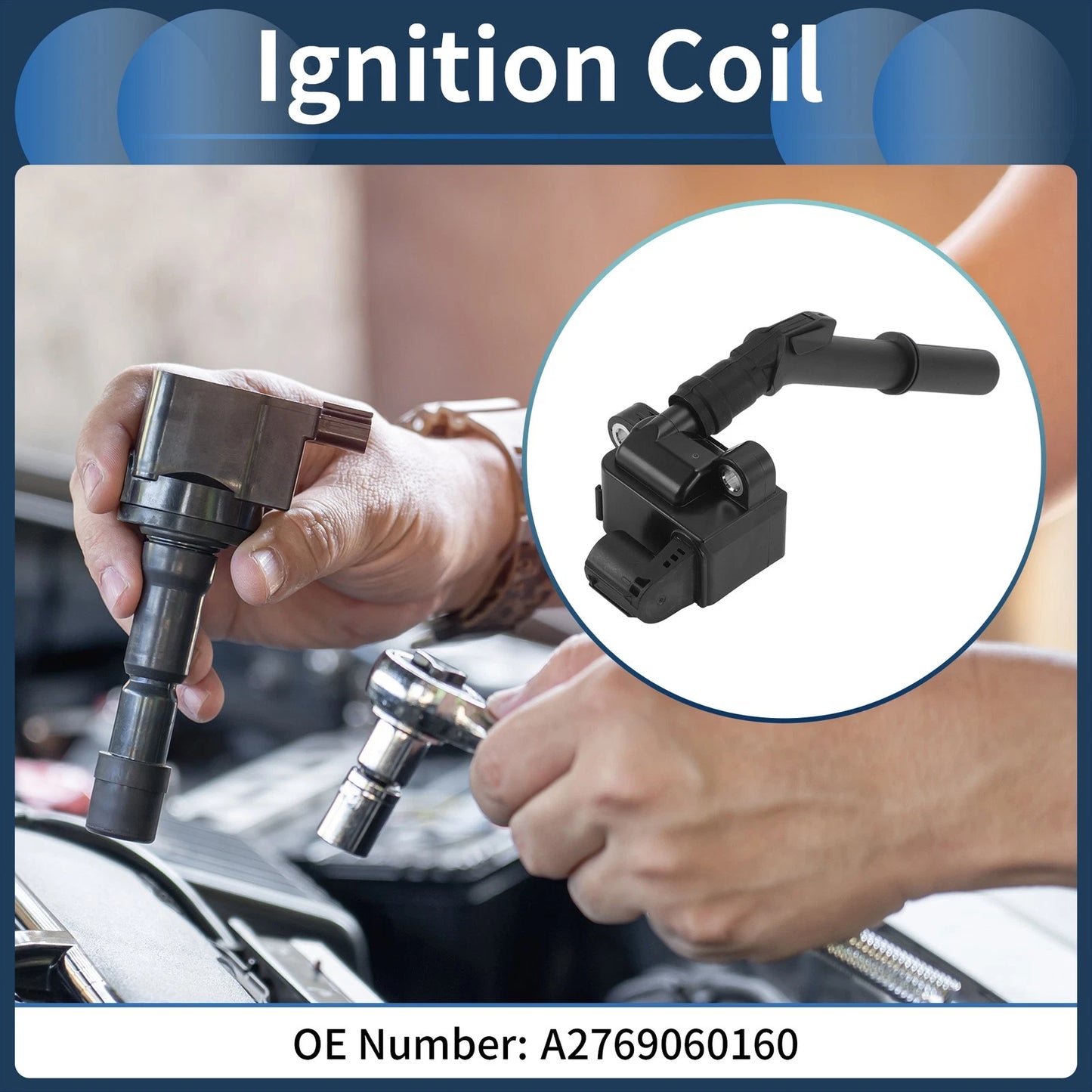 Ignition Coil Pack No.A2769060160 for Mercedes-Benz E63 (2012–2017)