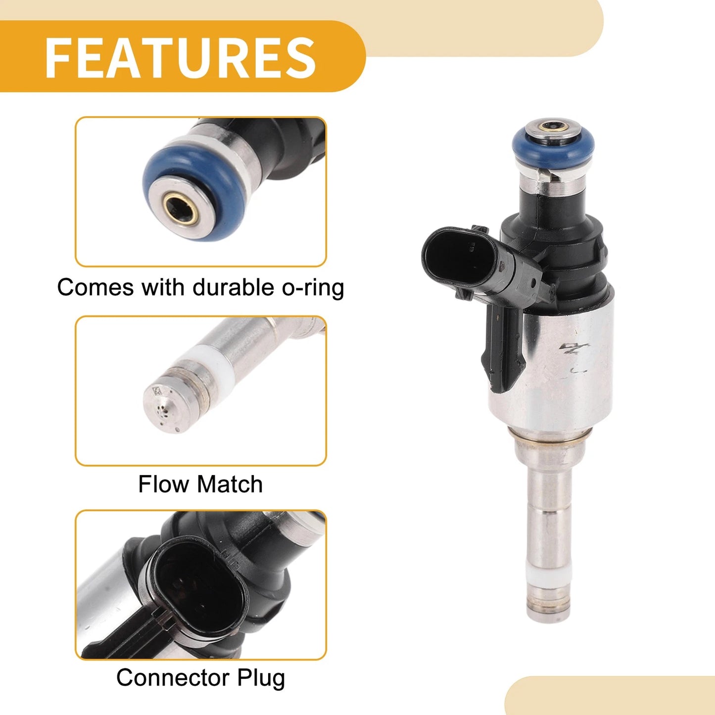 1 Pc Fuel Injector No.06A906036C/0261500149 for Volkswagen Beetle (2014–2017)
