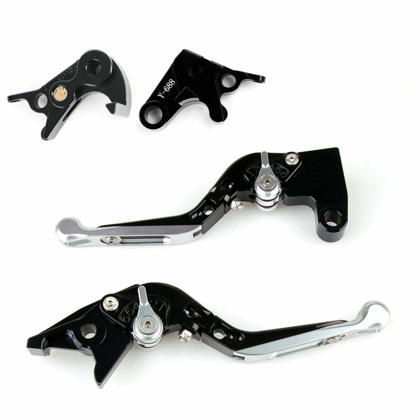 Saddle Bag Mounting Bracket for Motorcycle (Black)