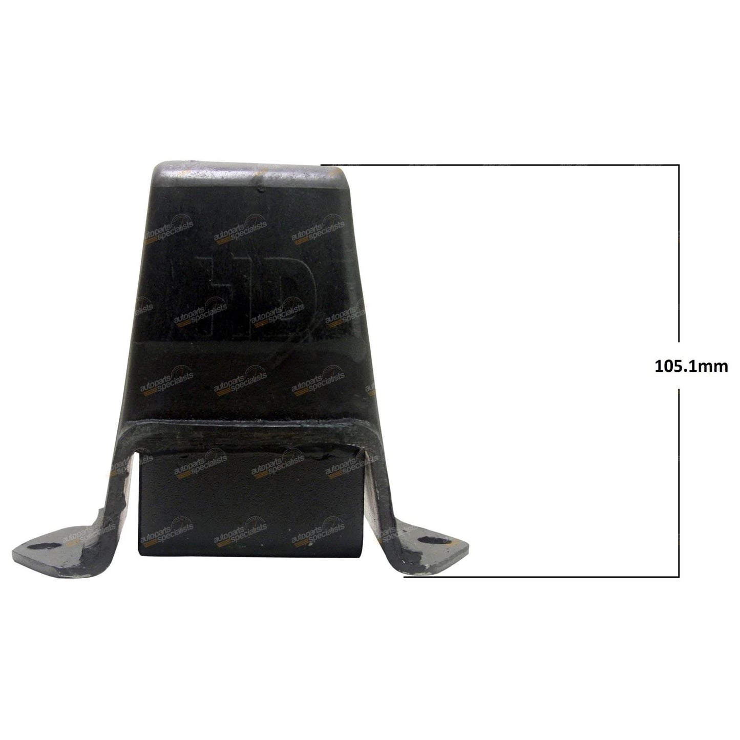 2 Rear Spring Bump Stops for Toyota Landcruiser (1990–2007)