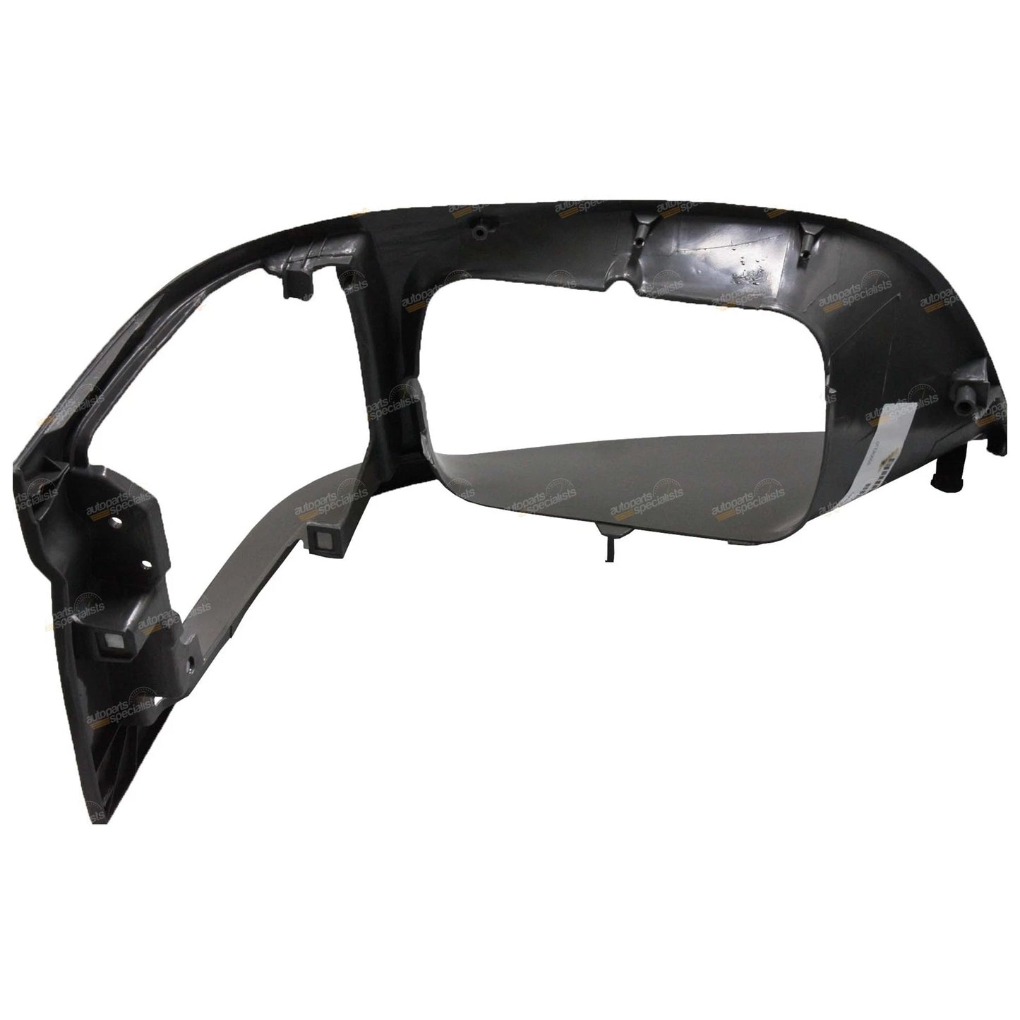 Set of 2 Dark Grey Headlight Surrounds for Toyota Hiace (1998–2005)