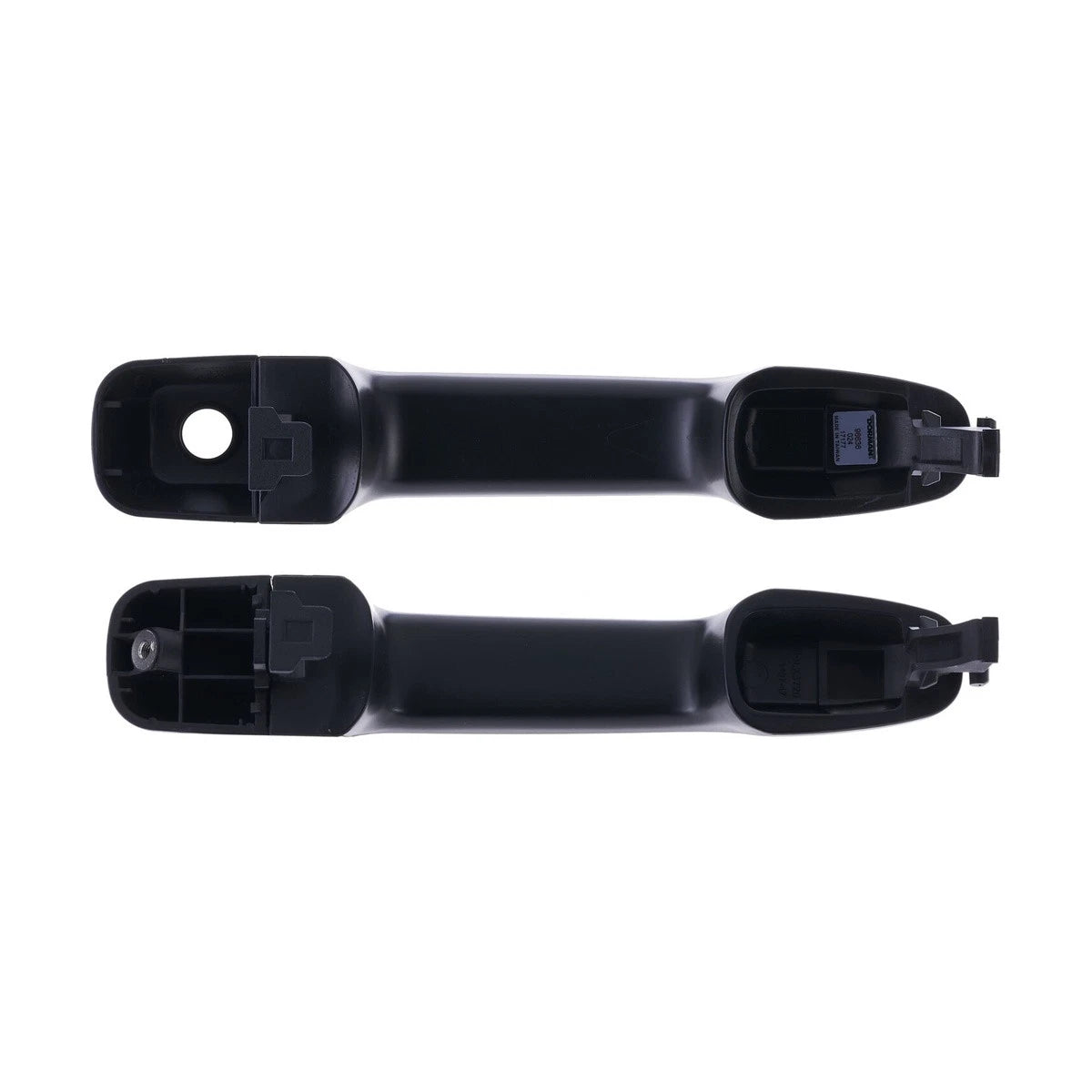 Set of 2 Outer Door Handles for Toyota Landcruiser J150 (2009–2023) Black