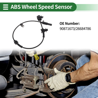 ABS Wheel Speed Sensor No. 90871673 for Chevrolet Sail 3 (2015–2020) Rear Left
