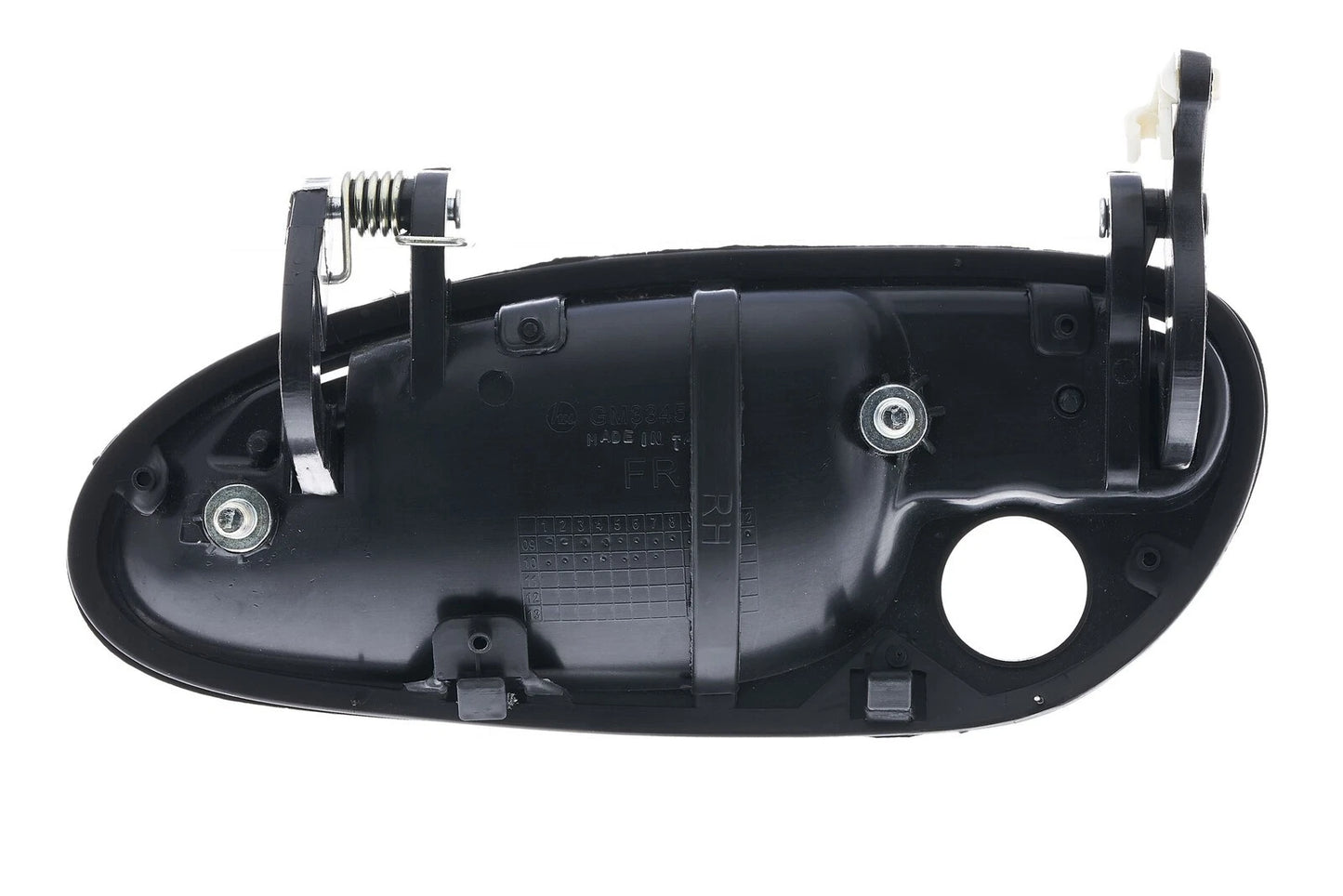 Front Right Outer Door Handle Smooth Black for Holden Commodore (1997–2007)