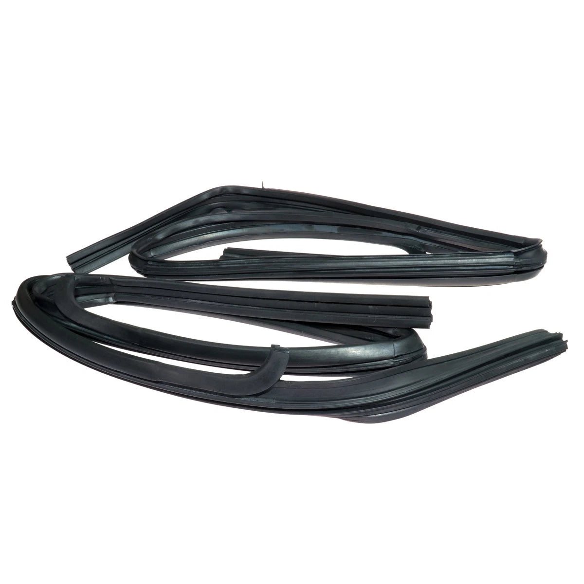 Set of 2 Rear Glass Run Channels for Toyota Hilux Pickup (1987–1997)