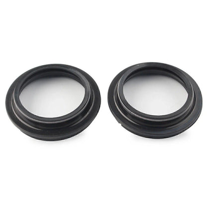 Black Dust Seals for Motorcycle Front Fork Damper Shock Absorber 41X53MM
