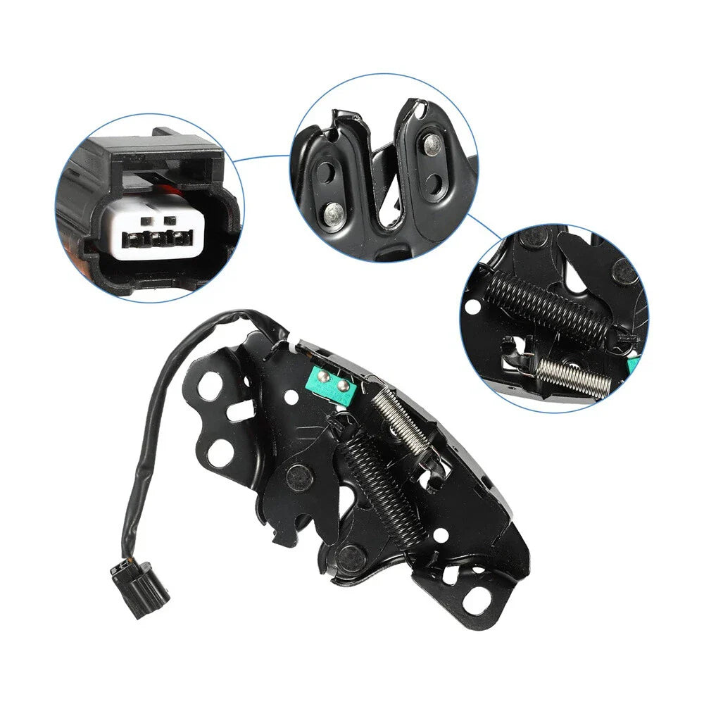 Black Front Hood Latch Lock Assy for Nissan Altima (2019-2021)