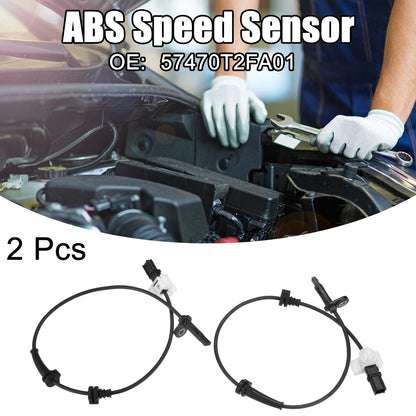 2 x Rear ABS Wheel Speed Sensors for Honda Accord (2013-2017)