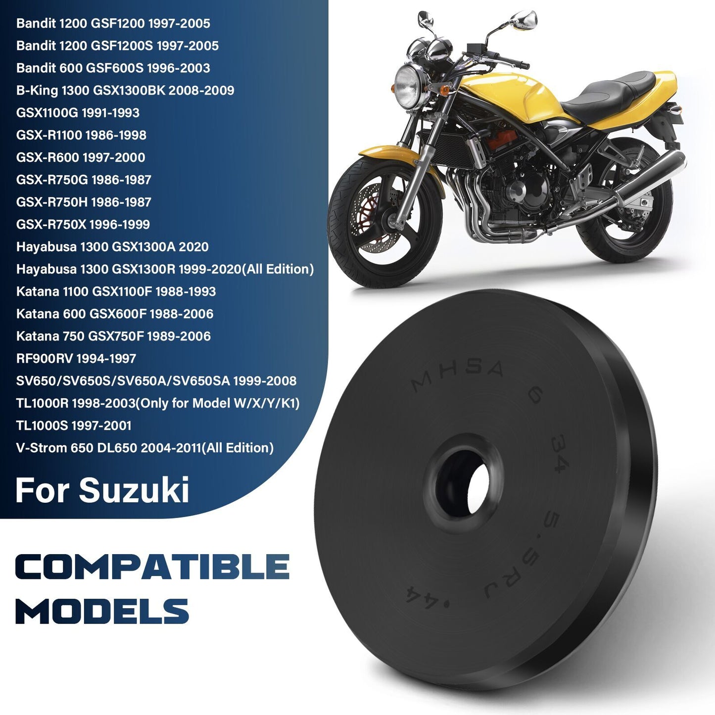 Clutch Push Rod Seal for Suzuki Bandit 600 1200 Hayabusa 1300 (1995–2007)