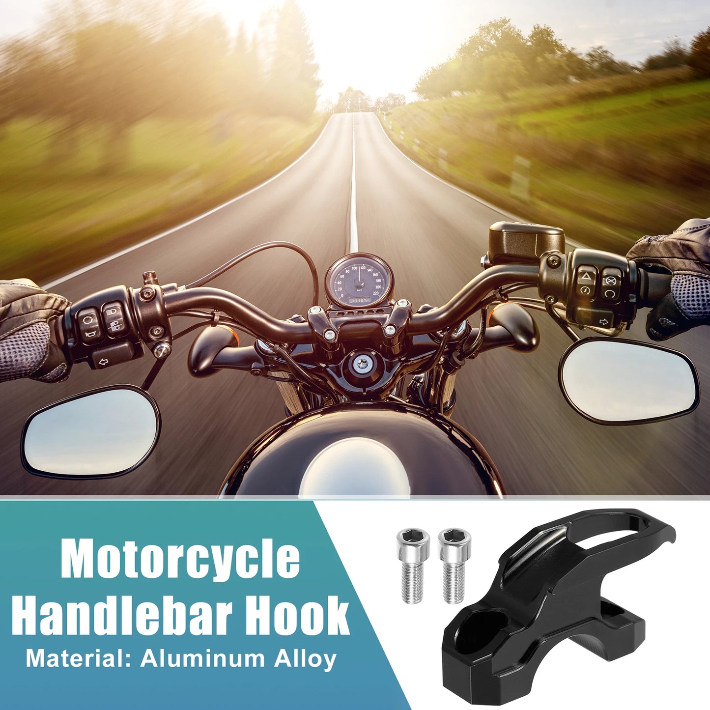Set of 1 Motorcycle Handlebar Hook for Honda PCX160 (2012–2023)