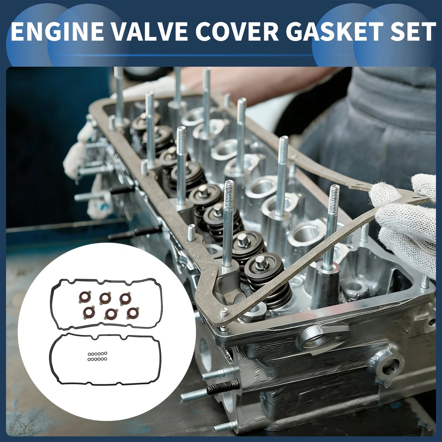Valve Cover Gasket Set for Acura MDX (2014–2020) 0362072