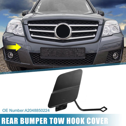 Front Bumper Tow Hook Cover A2048850224 for Mercedes-Benz GLK300 GLK350 (2010–2015)