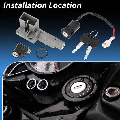 Ignition Lock Switch Set for Surron Light Bee X/S, Segway X260 X160