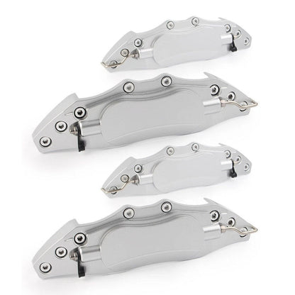 Set of 4 Metal 3D Brake Caliper Covers for Universal Fit (10.5")