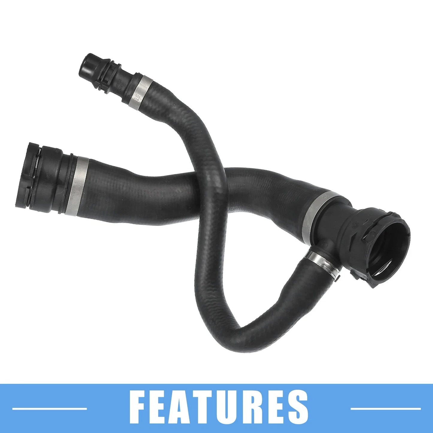 Upper Radiator Coolant Hose for BMW X5 XDrive30i 3.0L L6