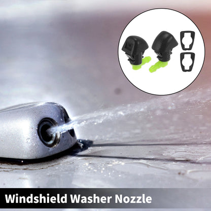 2Pcs Front Windshield Washer Nozzle for Honda Odyssey (2011–2017) No. 76810SZAA01ZA