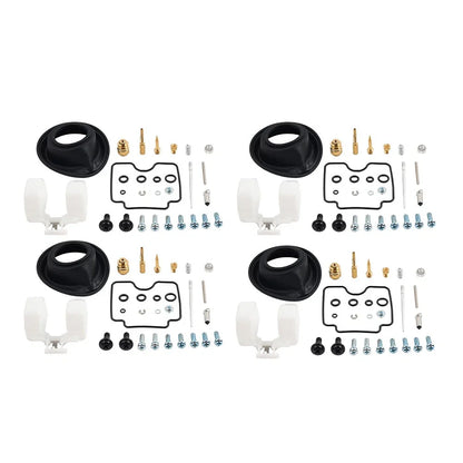 4 x Carburetor Repair Kit for Yamaha XVS1100/XVS1100A (1999-2009)