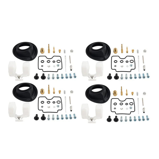4 x Carburetor Repair Kit for Yamaha XVS1100/XVS1100A (1999-2009)