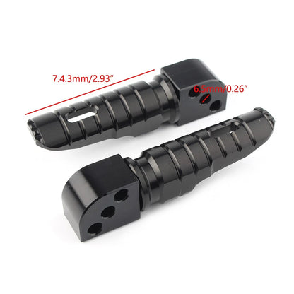 Rear Footpegs for Kawasaki Z800 Z1000 Ninja 650 ER-6N ER-6F Versys 1000 (2013–2020) RED