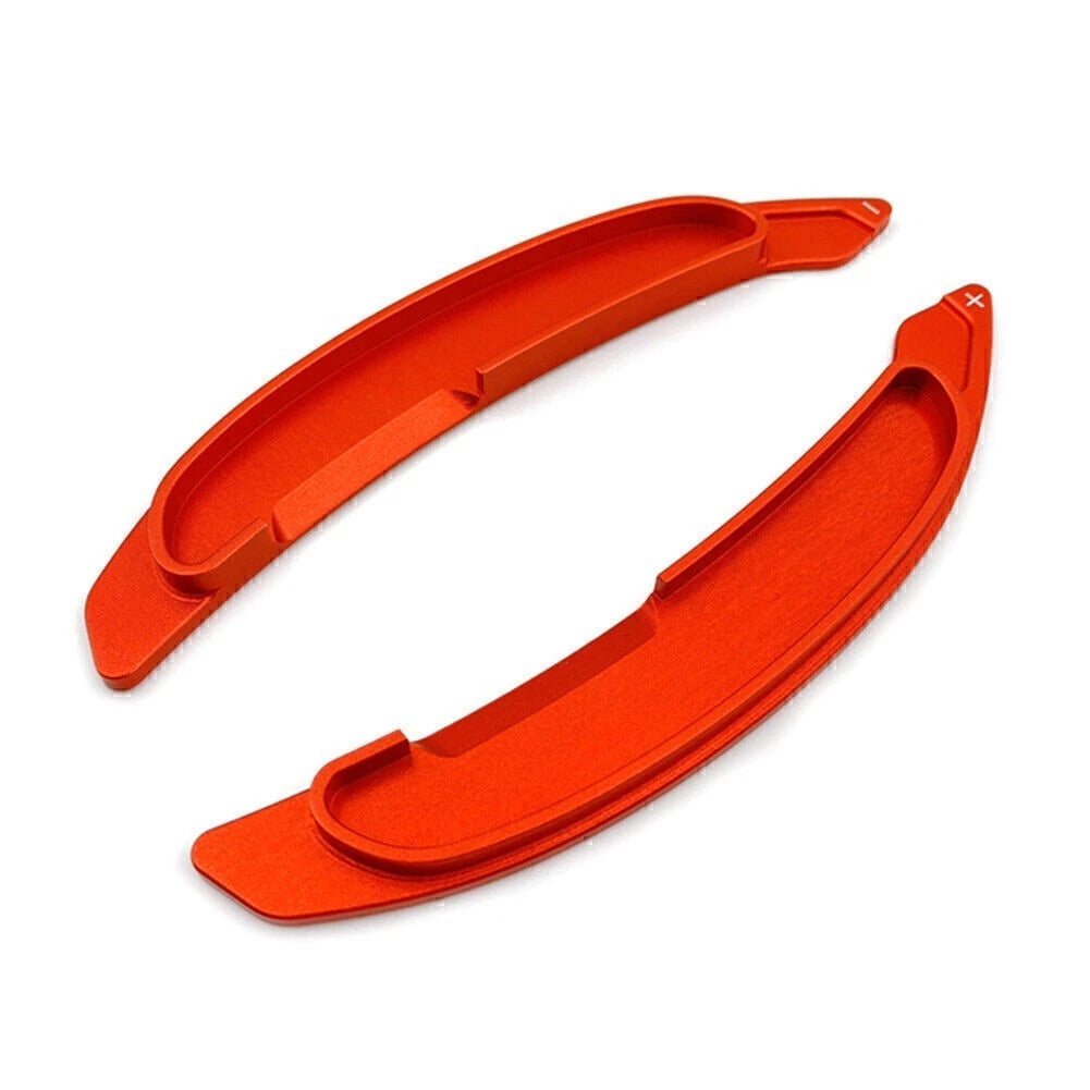 Red Aluminum Steering Wheel Paddle Shifter Extension for Mitsubishi Lancer