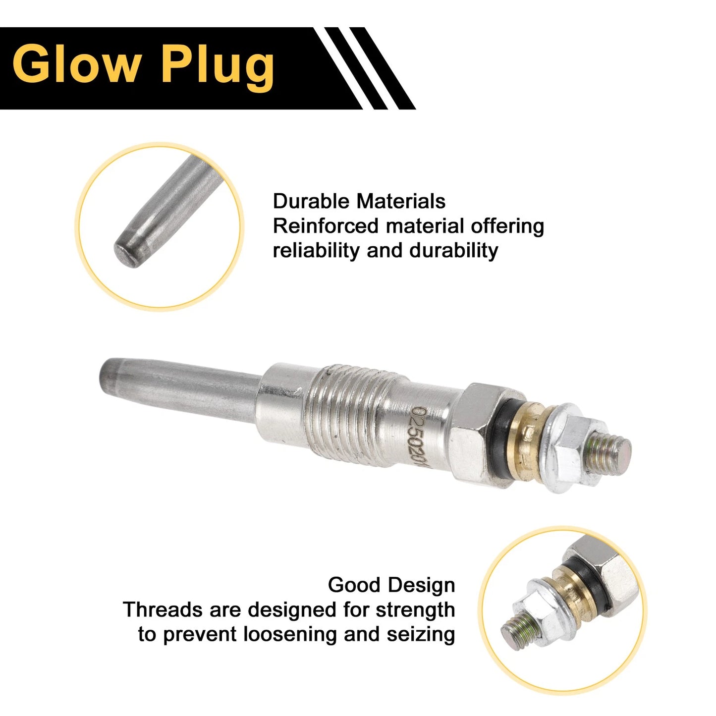 Glow Plug No.250201039 for Diesel Vehicles