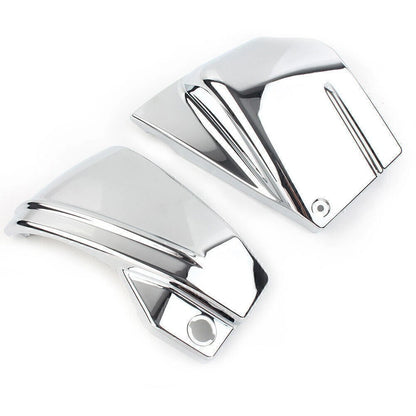 2X Chrome Battery Side Cover for Yamaha V Star 650 (1998–2008)