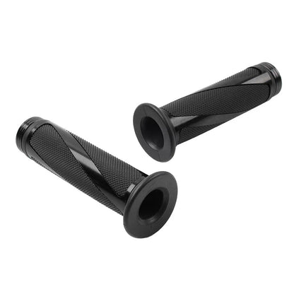 7/8" Rubber Gel Hand Grips for Yamaha MX ATV Pit Dirt Bike Black
