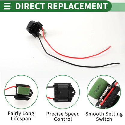 HVAC Blower Motor Resistor No. 13360890 for Chevrolet Cruze, Verano (2011–2016)