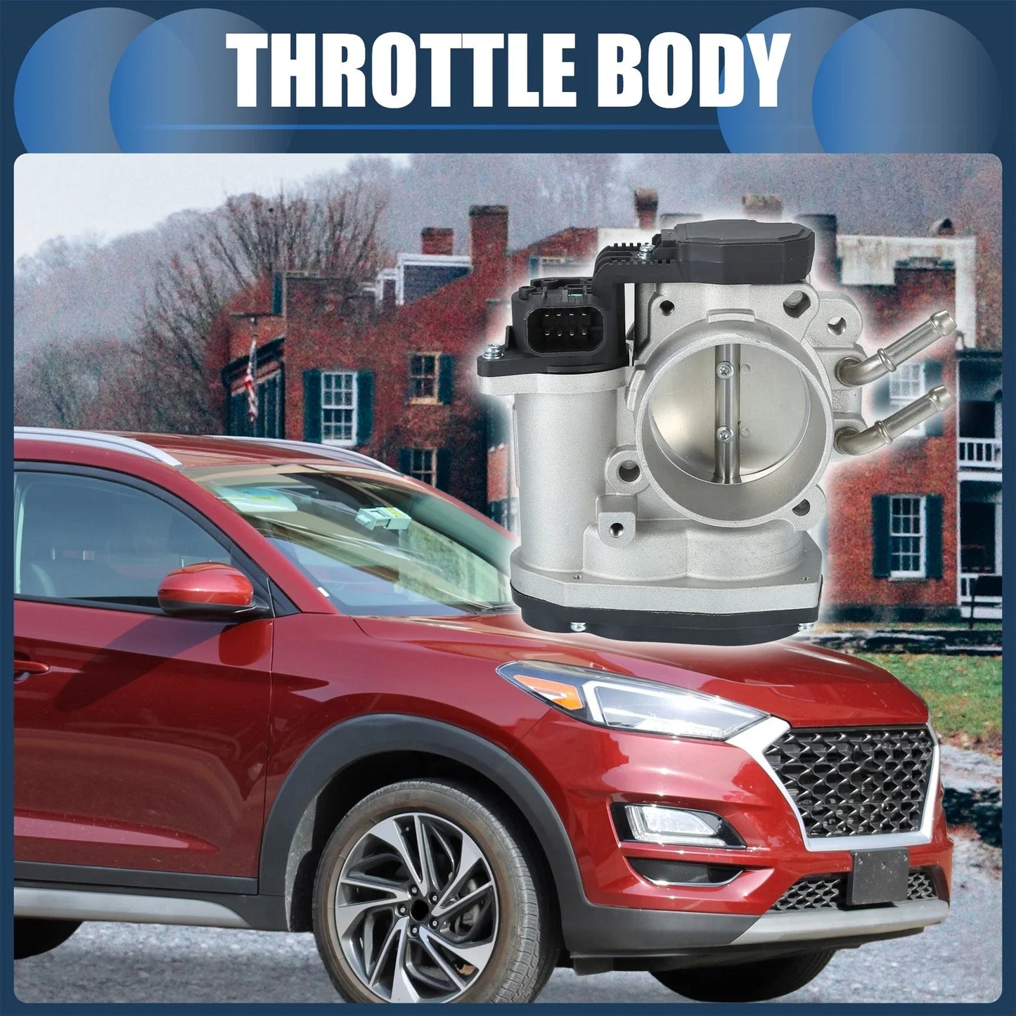 Throttle Body Actuator for Hyundai Santa Fe 2.7L V6 (2007-2009)