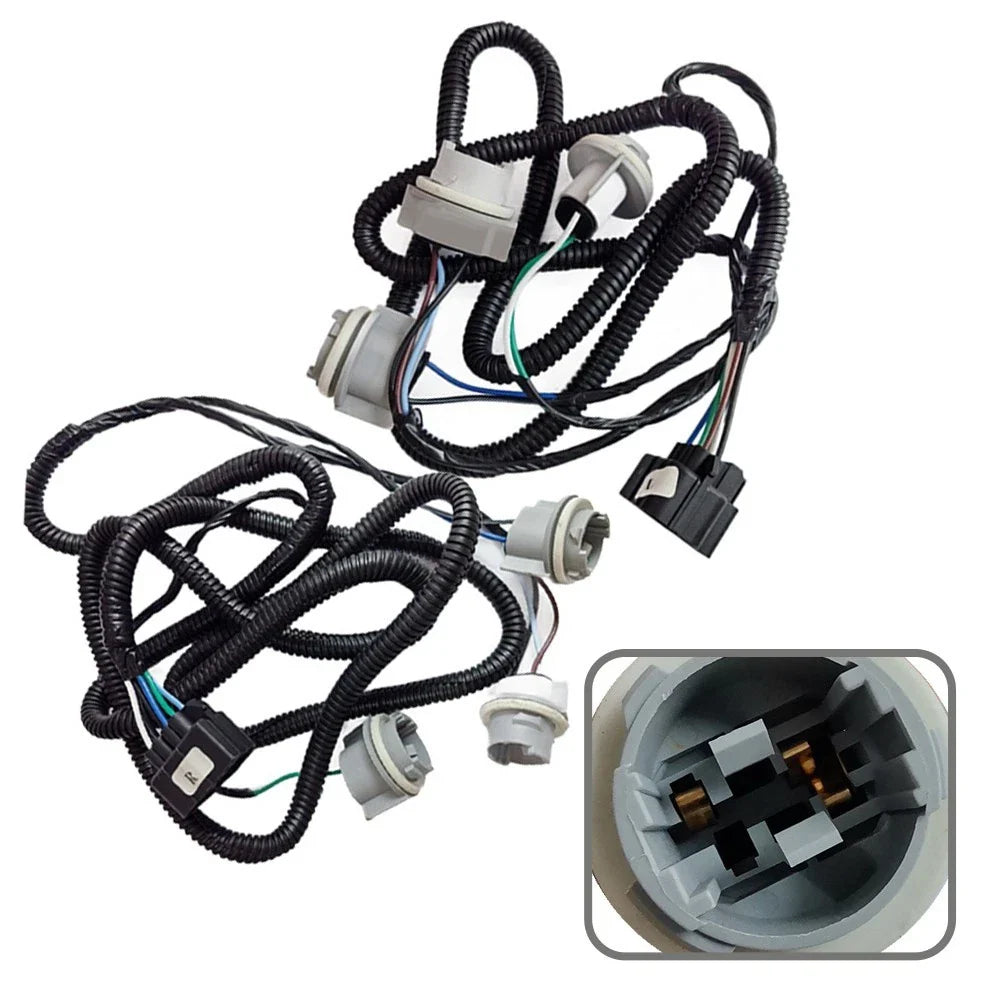 2 x Tail Light Socket Wiring Harness Rear LH RH for Suburban 1500