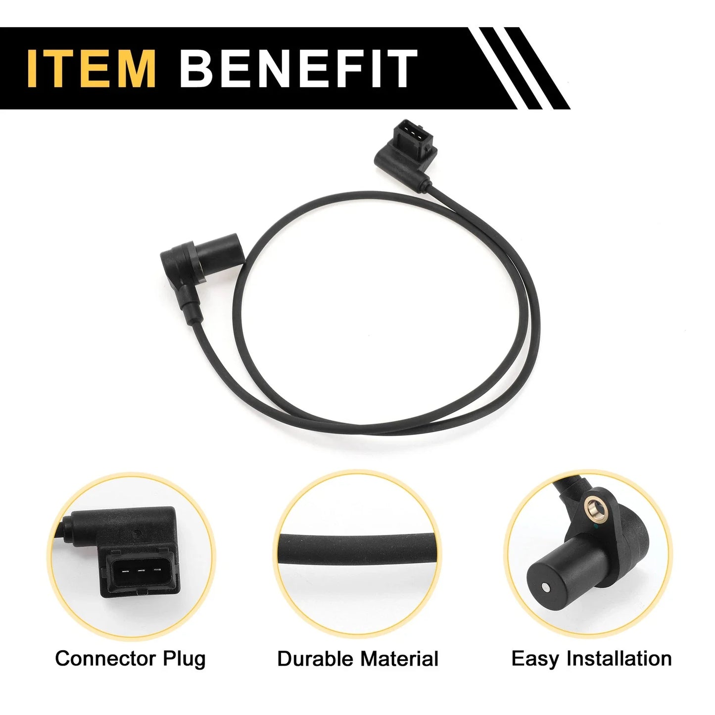 No.12141734816 Crankshaft Position Sensor for BMW E36 318is (1992-1995)