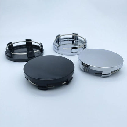 ABS Wheel Hub Covers 4pcs 60mm for Any Vehicle