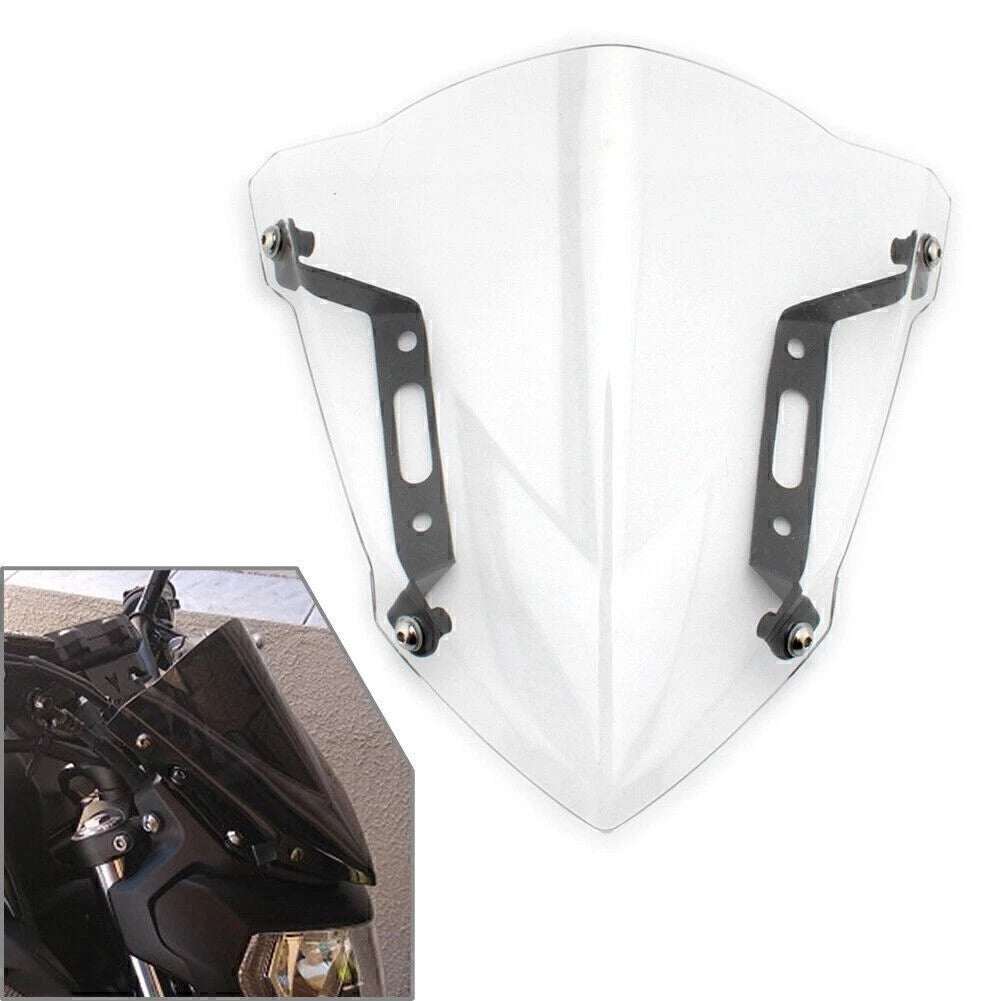 Motorbike Windshield Windscreens for Yamaha MT-09/FZ-09 (2014–2016) Iridium