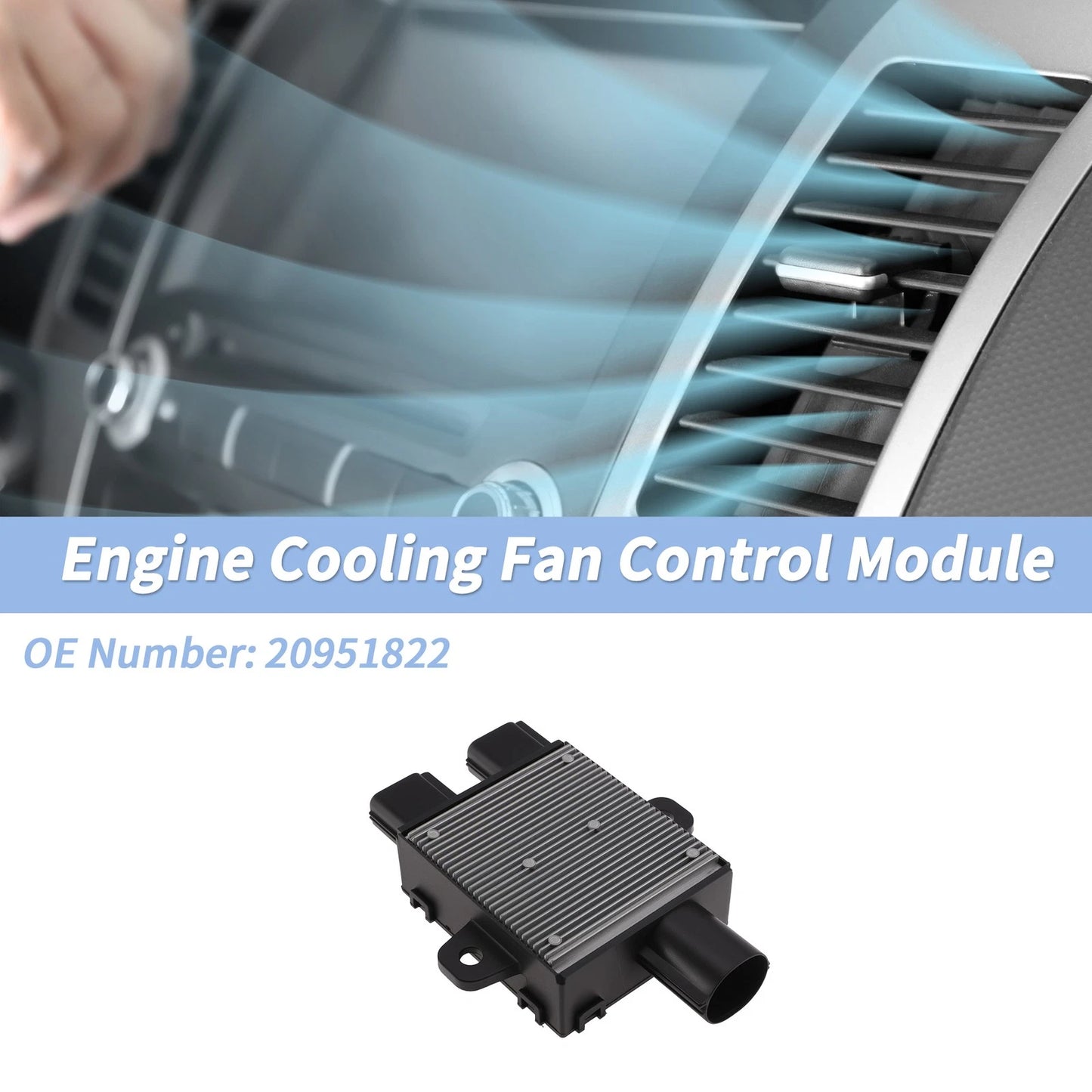 Engine Cooling Fan Control Module for Chevrolet Captiva (2008–2017)
