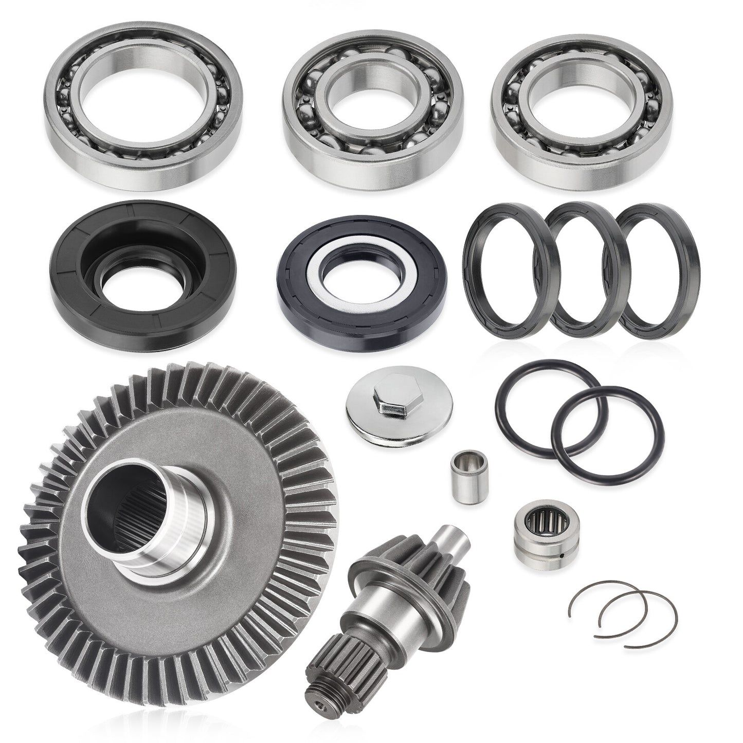 Rear Differential Pinion Ring Gear Bearings for Honda Recon TRX250 (2002–2023)
