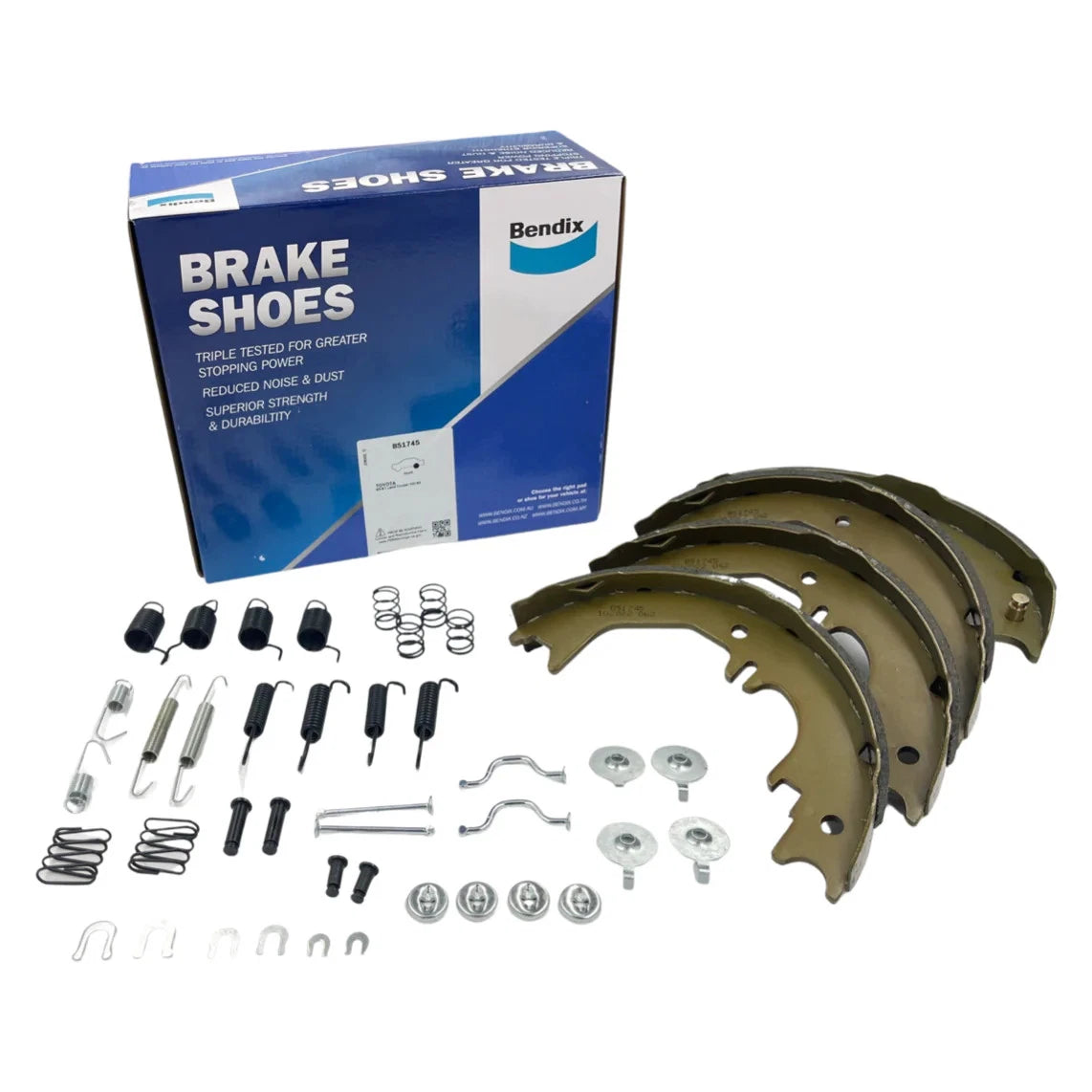 Hand Park Brake Shoe Kit for Toyota Land Cruiser (HZJ78 HZJ79 VDJ76 VDJ78 VDJ79)