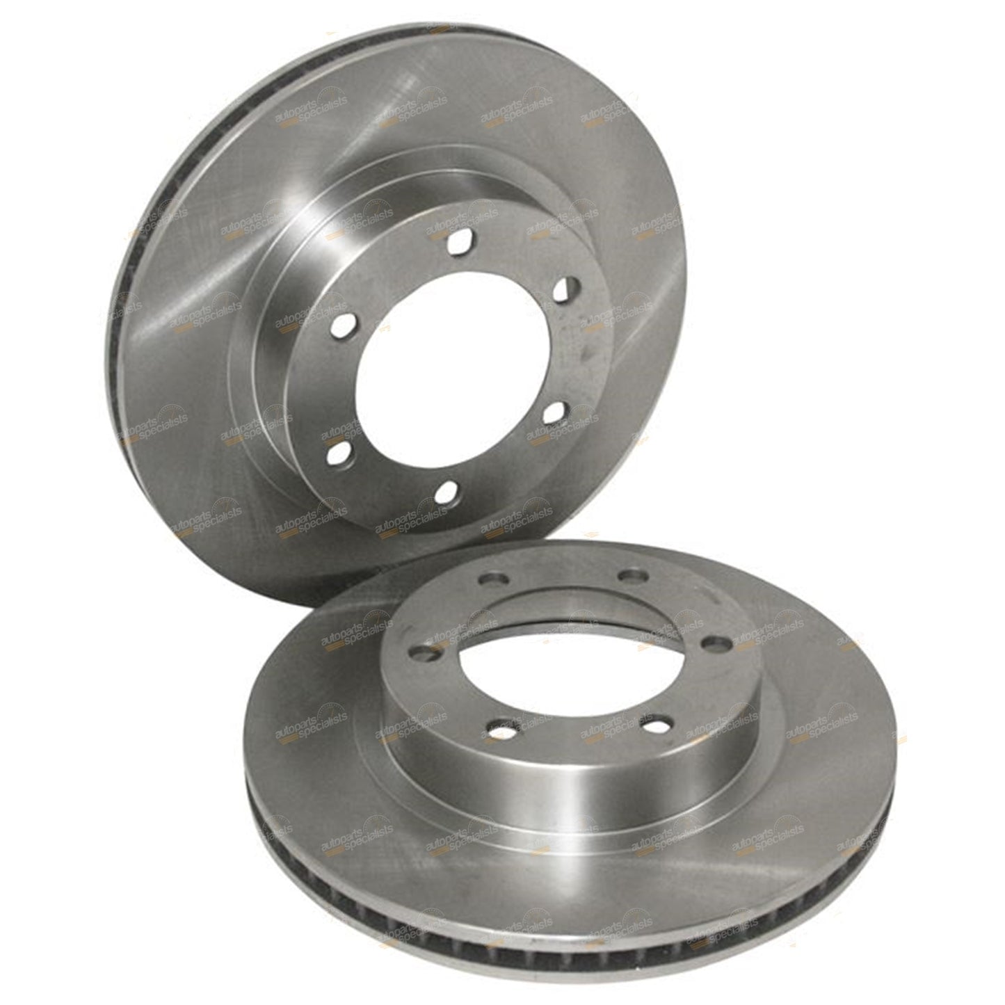 2 Front Disc Brake Rotors for Toyota FJ Cruiser (2006–2013)