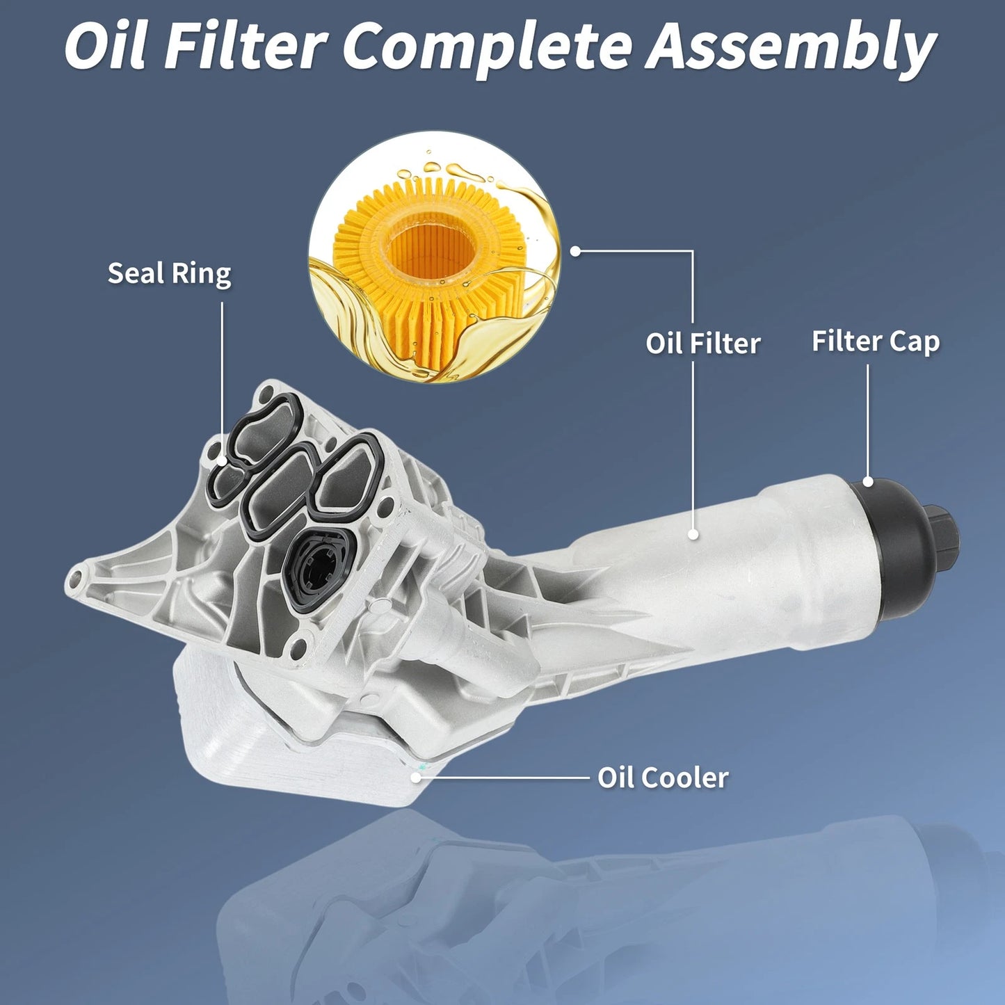 Upgrade Oil Filter Housing for BMW 230i 330i 430i 530e 530i (2021–2025)