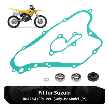 Water Pump Rebuild Kit for Suzuki RM125M (1989–1991)