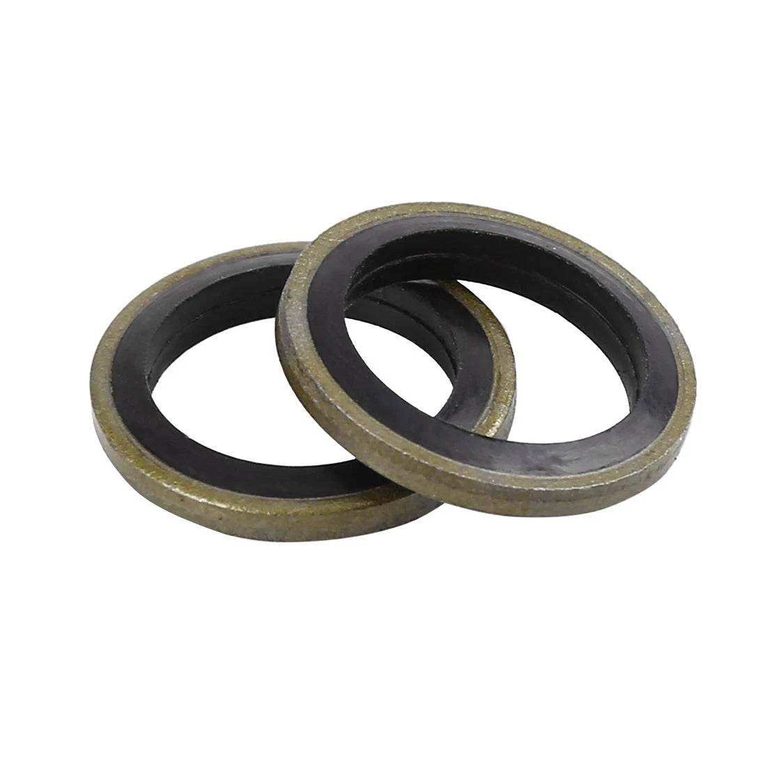 10X M14 Bronze Tone Engine Oil Drain Crush Washers for Universal Use