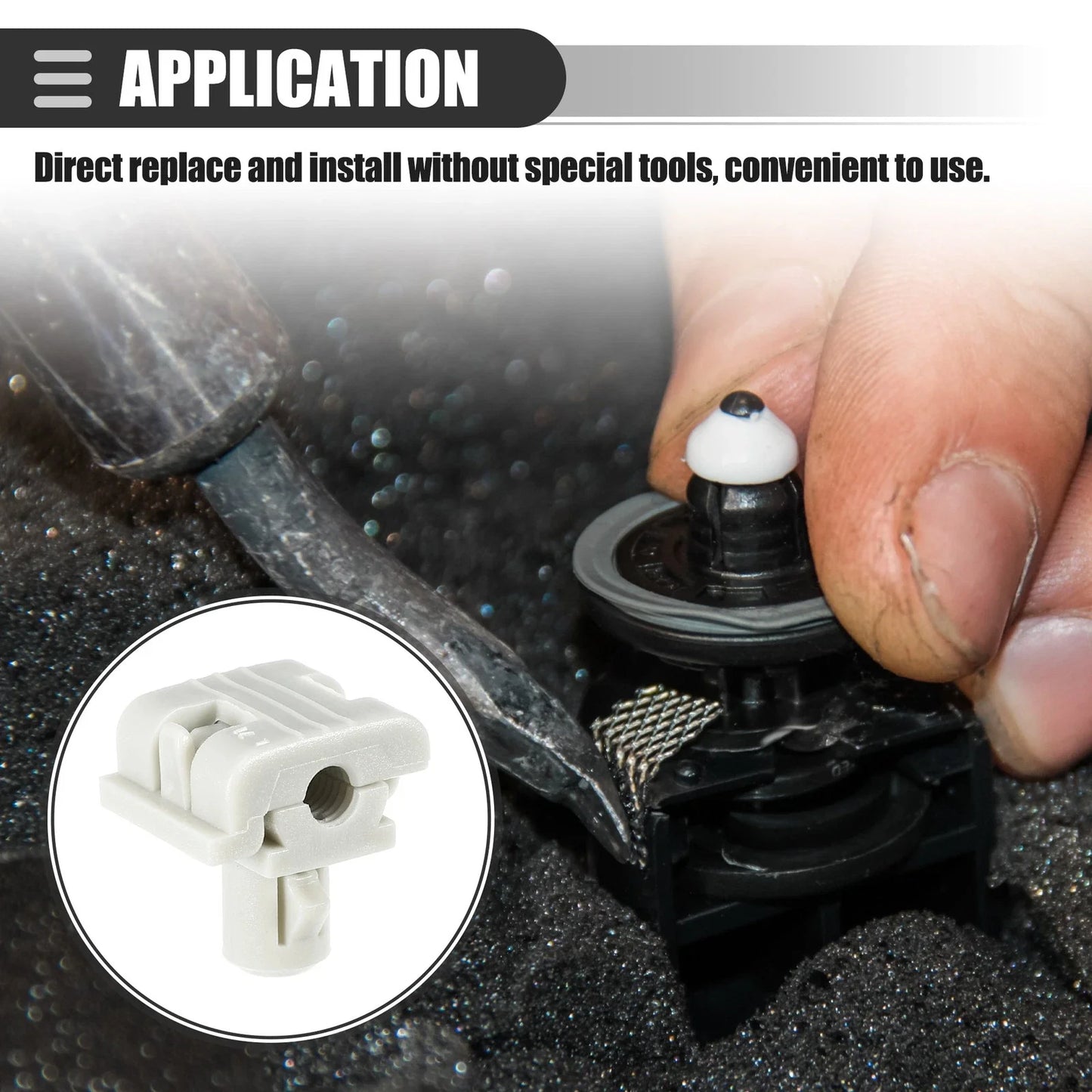25 x Tailgate Door Lock Rod Latch Clips for Chevrolet (No.16629990)
