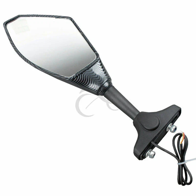 LED Turn Signals Rearview Mirrors for Honda CBR600F1-F4i (1987-2006)