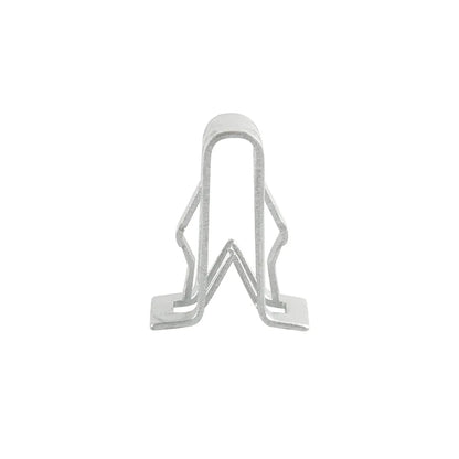50pcs Gray Dashboard Retainer Clips for Instrument Panel - Universal Fit