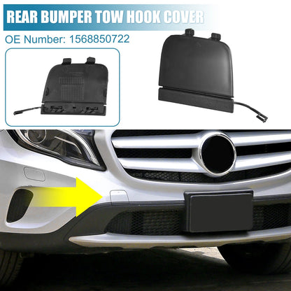 Front Bumper Tow Hook Cover 1568850722 for Mercedes-Benz GLA200 GLA250 (2015–2020)